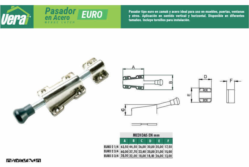 PASADOR VERA EURO - Image 2